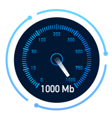 Интернет на скорости 1 Гбит/с